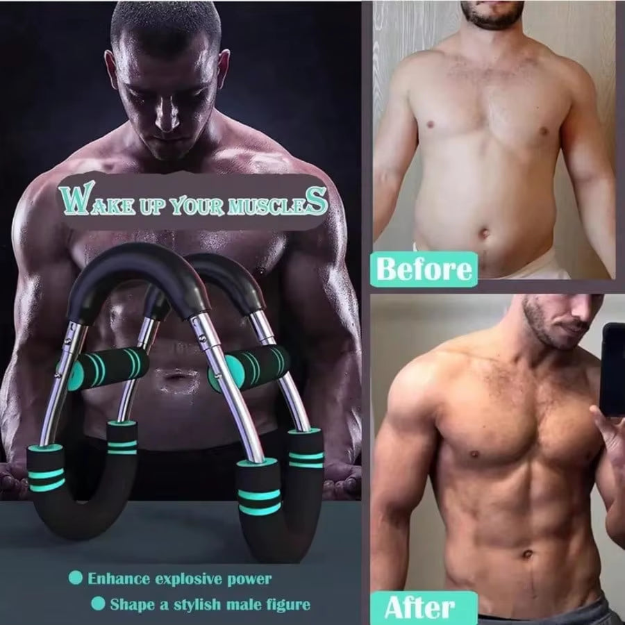 Adjustable Shaker Twister Arm Trainer, Chest & Forearm Workout Equipment, Home Fitness Strengthener for Arm Exercise